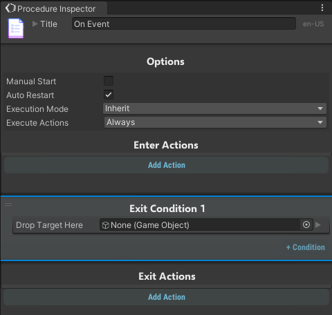 Event Node Inspector