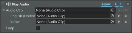 Play Audio Action
