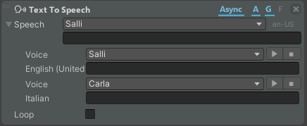 Text to Speech Action