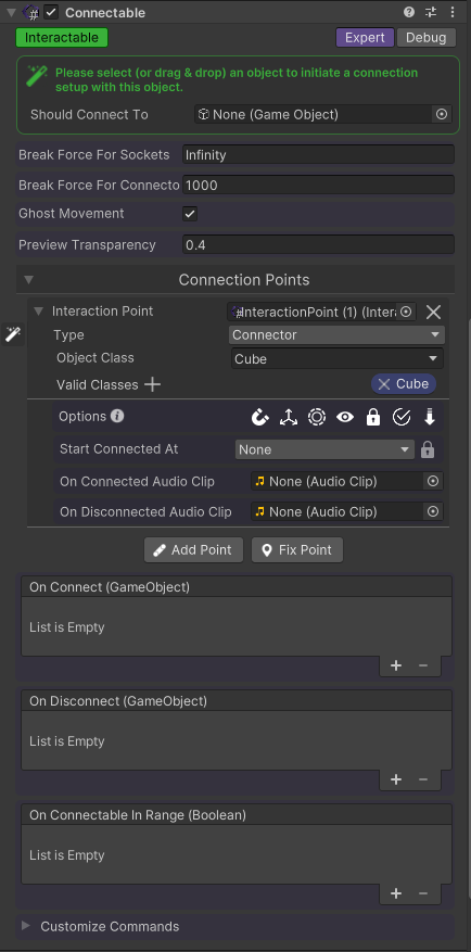 Connectable