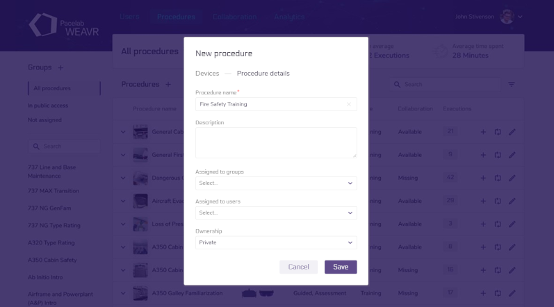Save Procedure