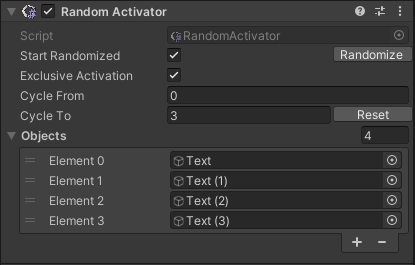 Random Activator