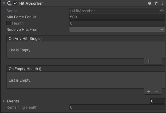 Hit Absorber