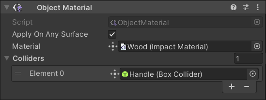 Object Material