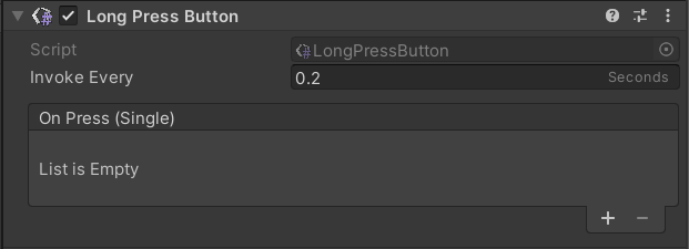 Long Press Button