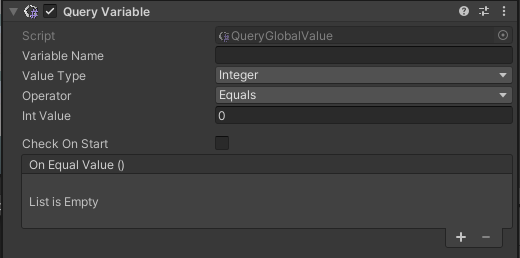 Query Variable