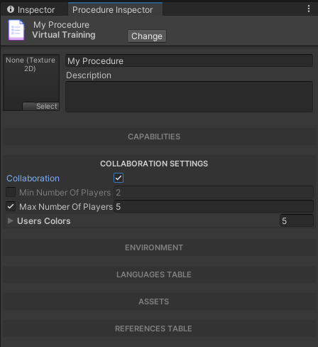 Collaboration Settings