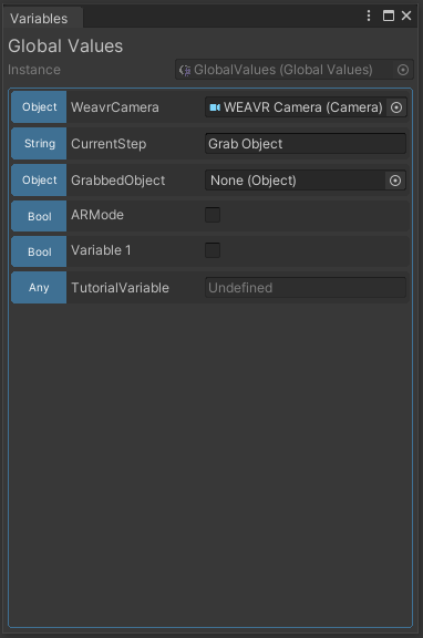 Variables Tool